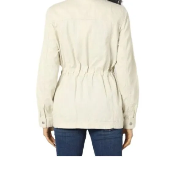 Micheal Kors Utility Jacket Color: Bone Size: XLG