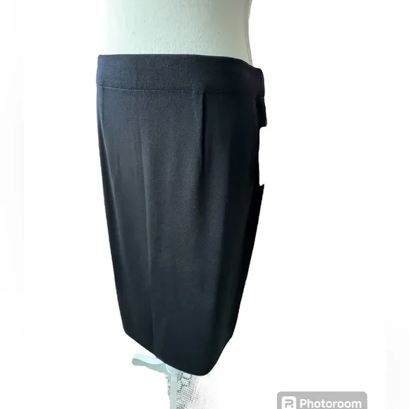 Misook Straight Knee-Length Skirt Sz Small