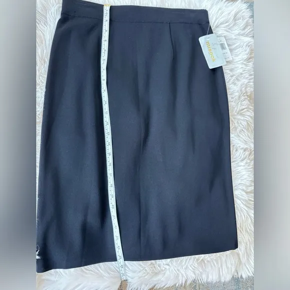 Misook Straight Knee-Length Skirt Sz Small
