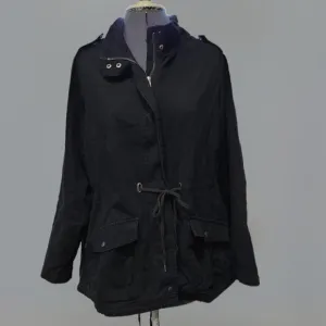Molly &amp; Isadora black utility jacket coat women's size 0x