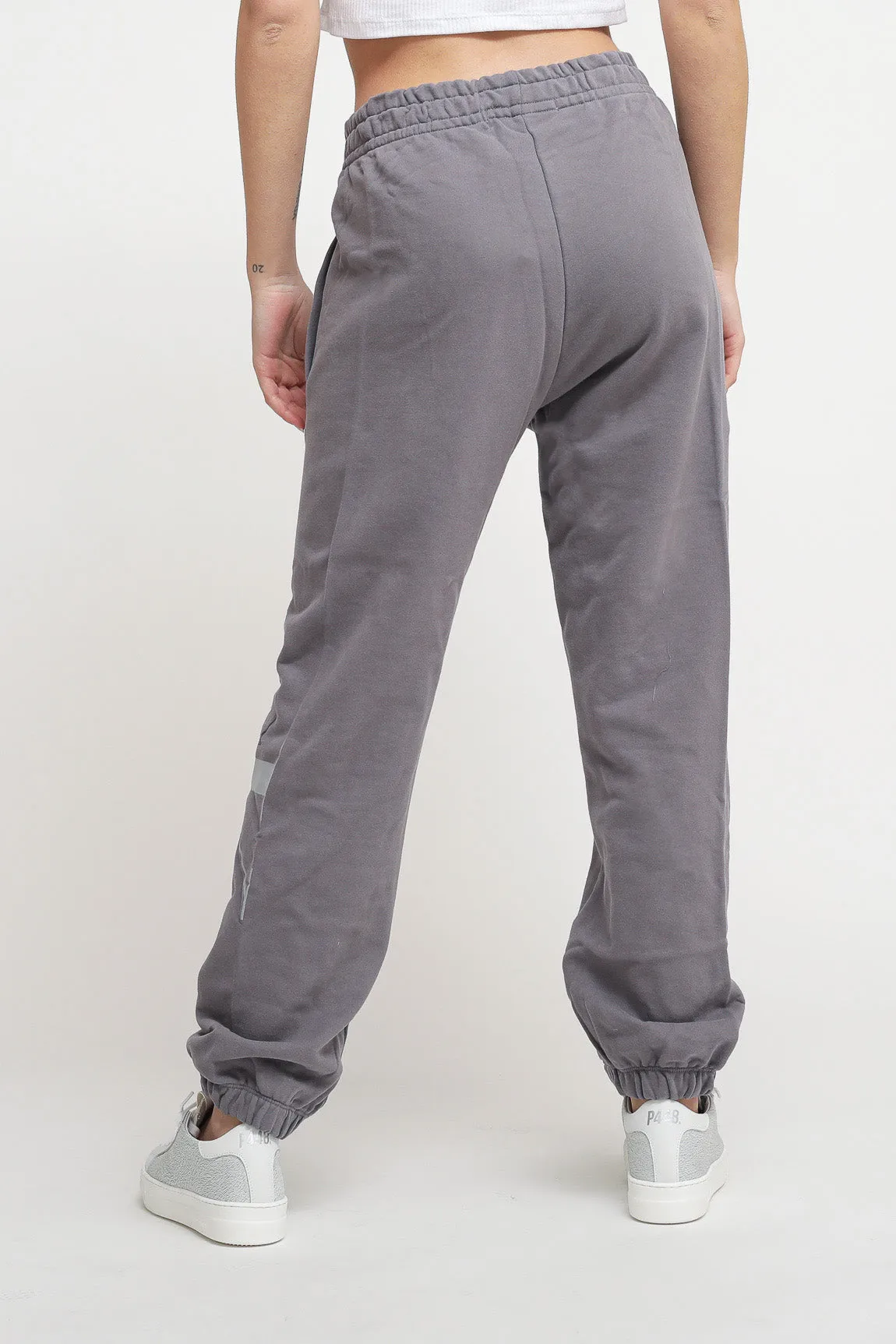 Monogram Jog Pant - Fossil Grey