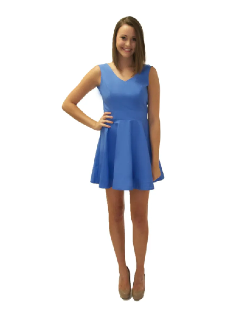 Morgan Straight Back Sorority Dress