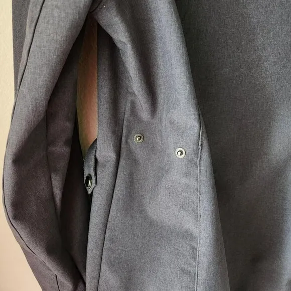 Mountain Warehouse women grey jacket Sz M Soft Shell Outdoors Gorpcore Fur Lined