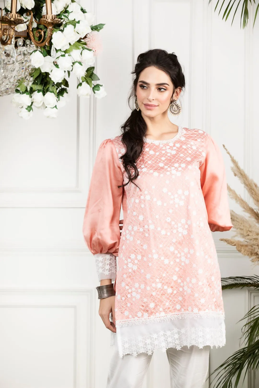 Mulmul Mimosa Kurta
