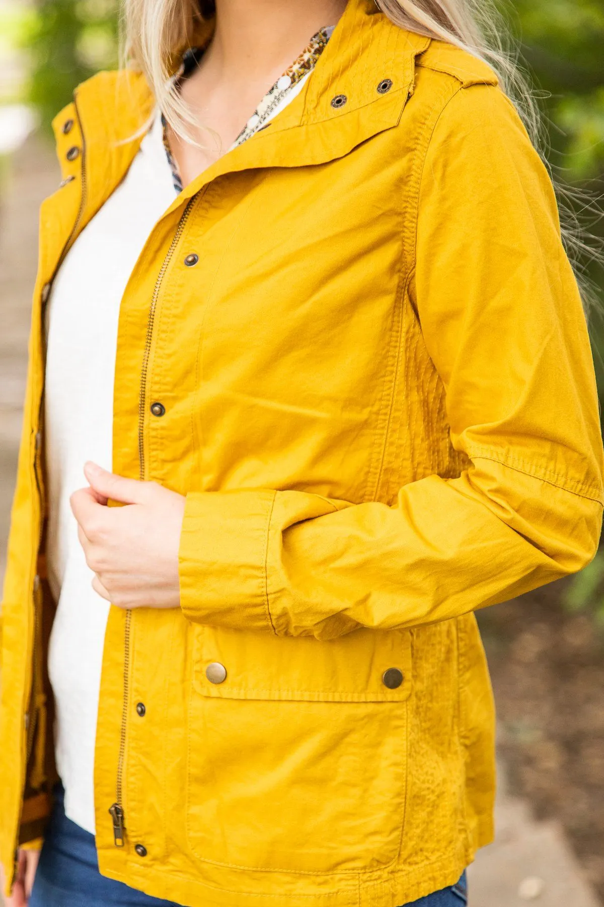 Mustard Utility Jacket