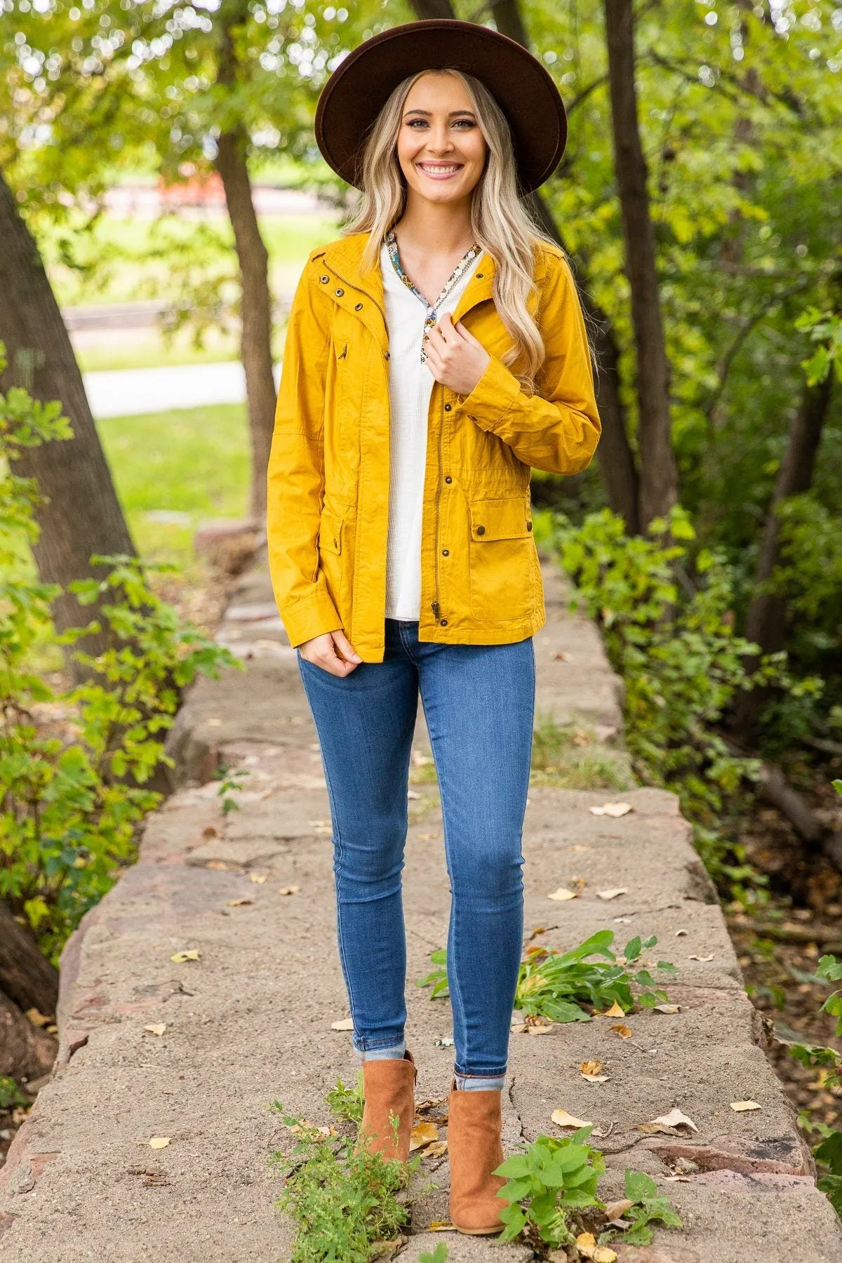 Mustard Utility Jacket