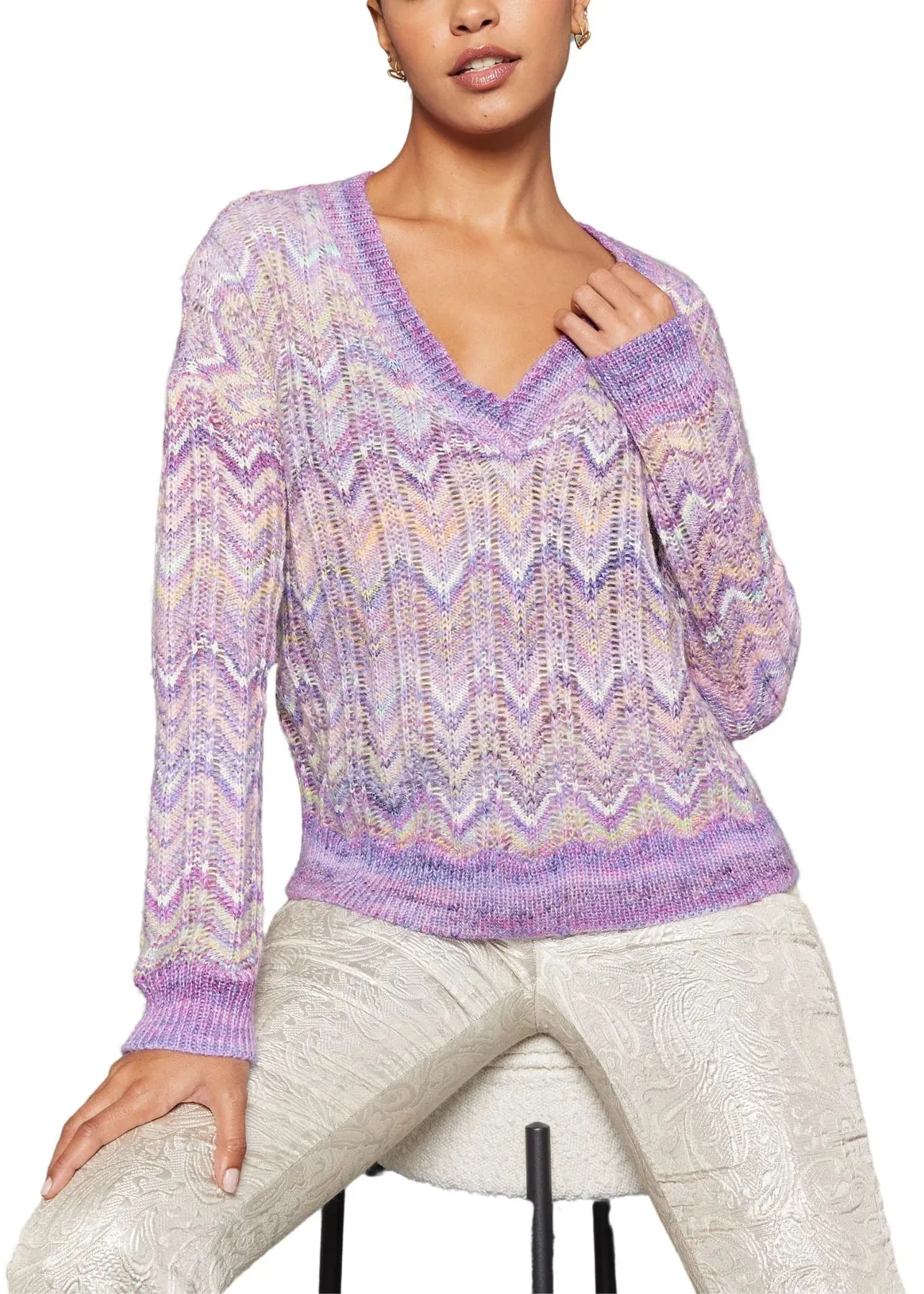 Mystic Pullover Sweater Purple Haze