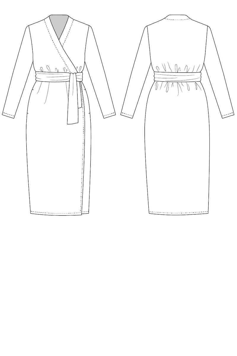 Named Clothing - Olivia Wrap Dress