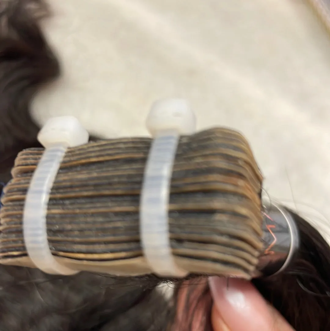 Natural Wavy Tape-Ins Double Drawn ** SHIPPING NOW**