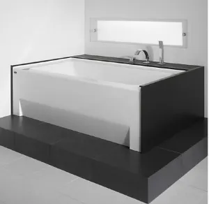 Neptune Zora Activ-Air Tub - 59-3/4" L x 31-7/8" W x 18" H - ZO3260A