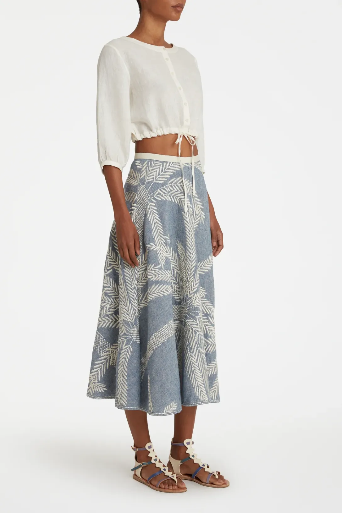 New Jinny Blouse Light Wind | Ivory
