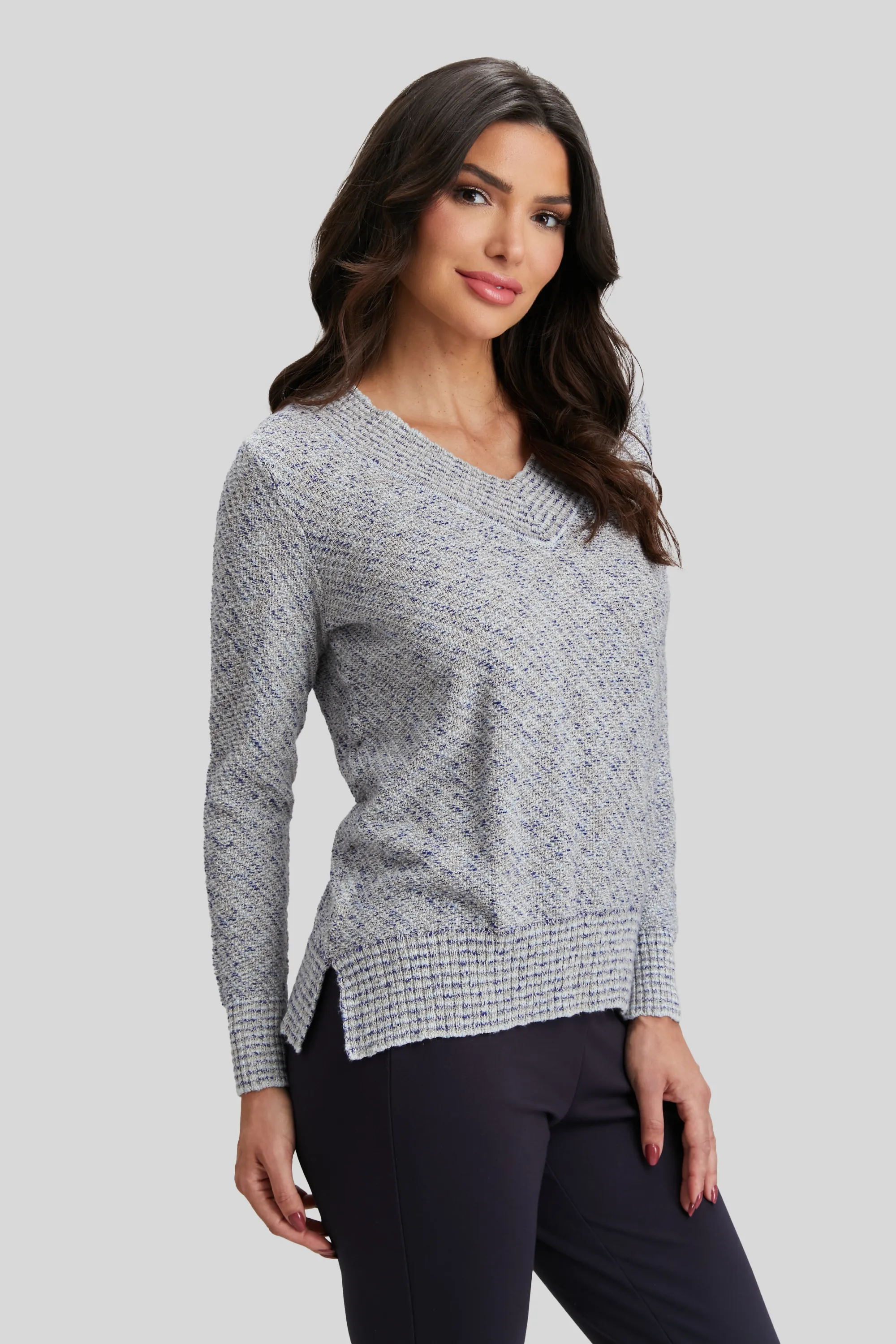 Nubby V-Neck - FINAL SALE