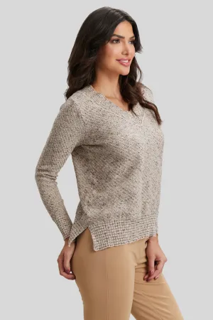 Nubby V-Neck - FINAL SALE