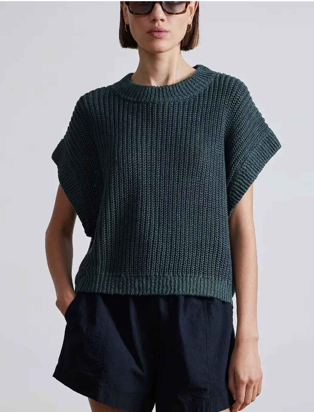 Oliva Linen Vest