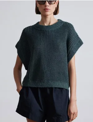 Oliva Linen Vest