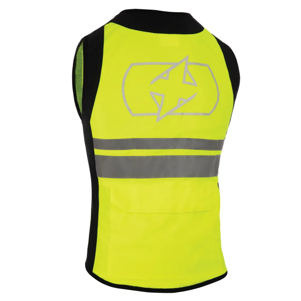 Oxford High-Vis Yellow Utility Vest