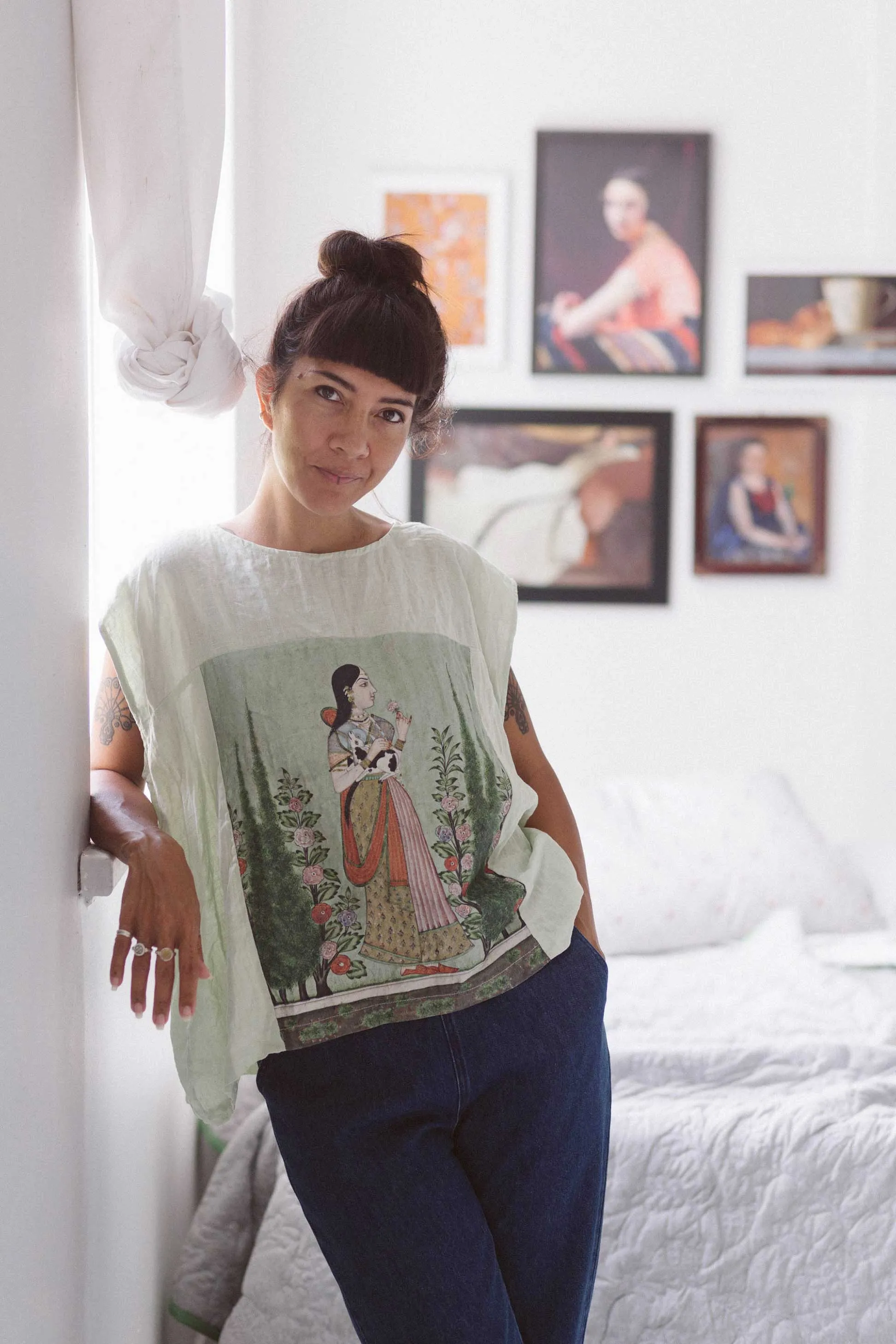 Peggy top in Shanti