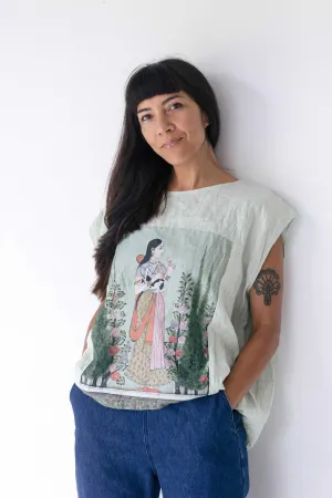 Peggy top in Shanti
