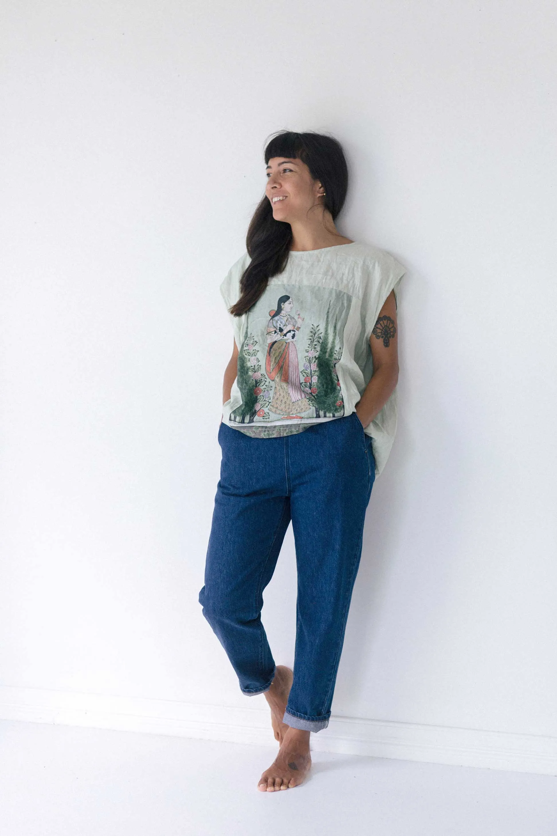 Peggy top in Shanti