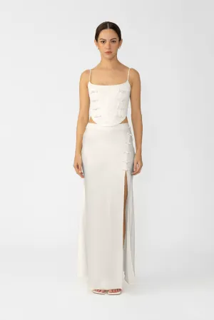 Pia Satin Skirt