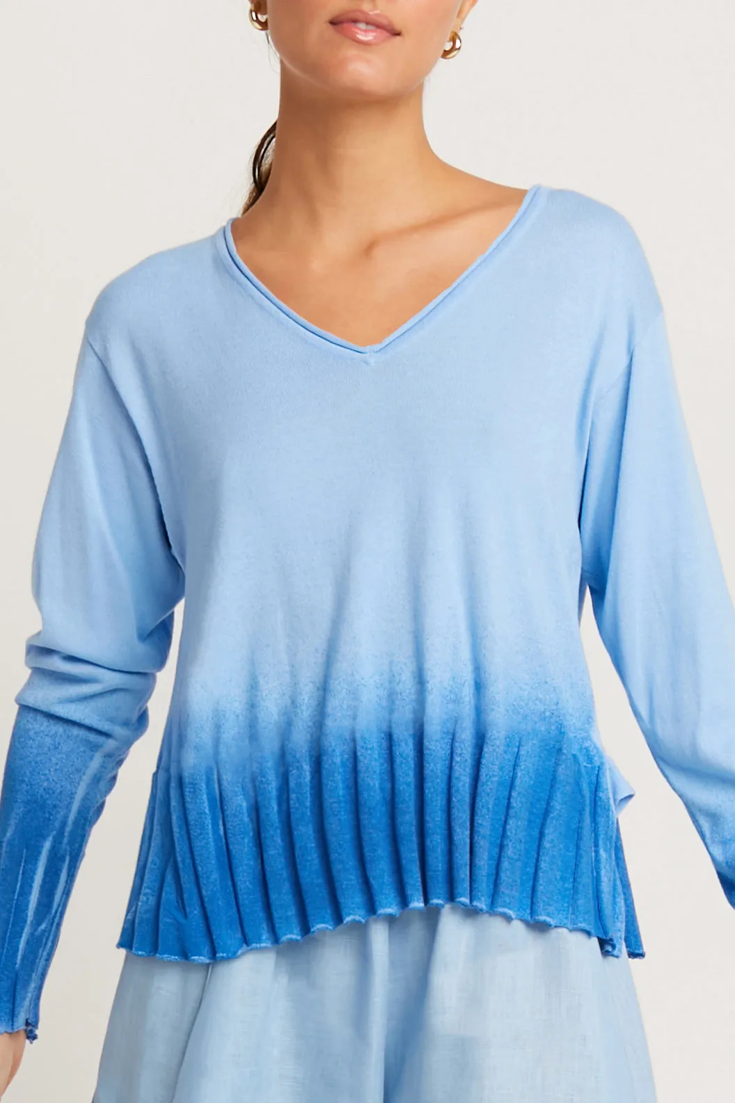 Pima Cotton Faded Glory V Neck Sweater