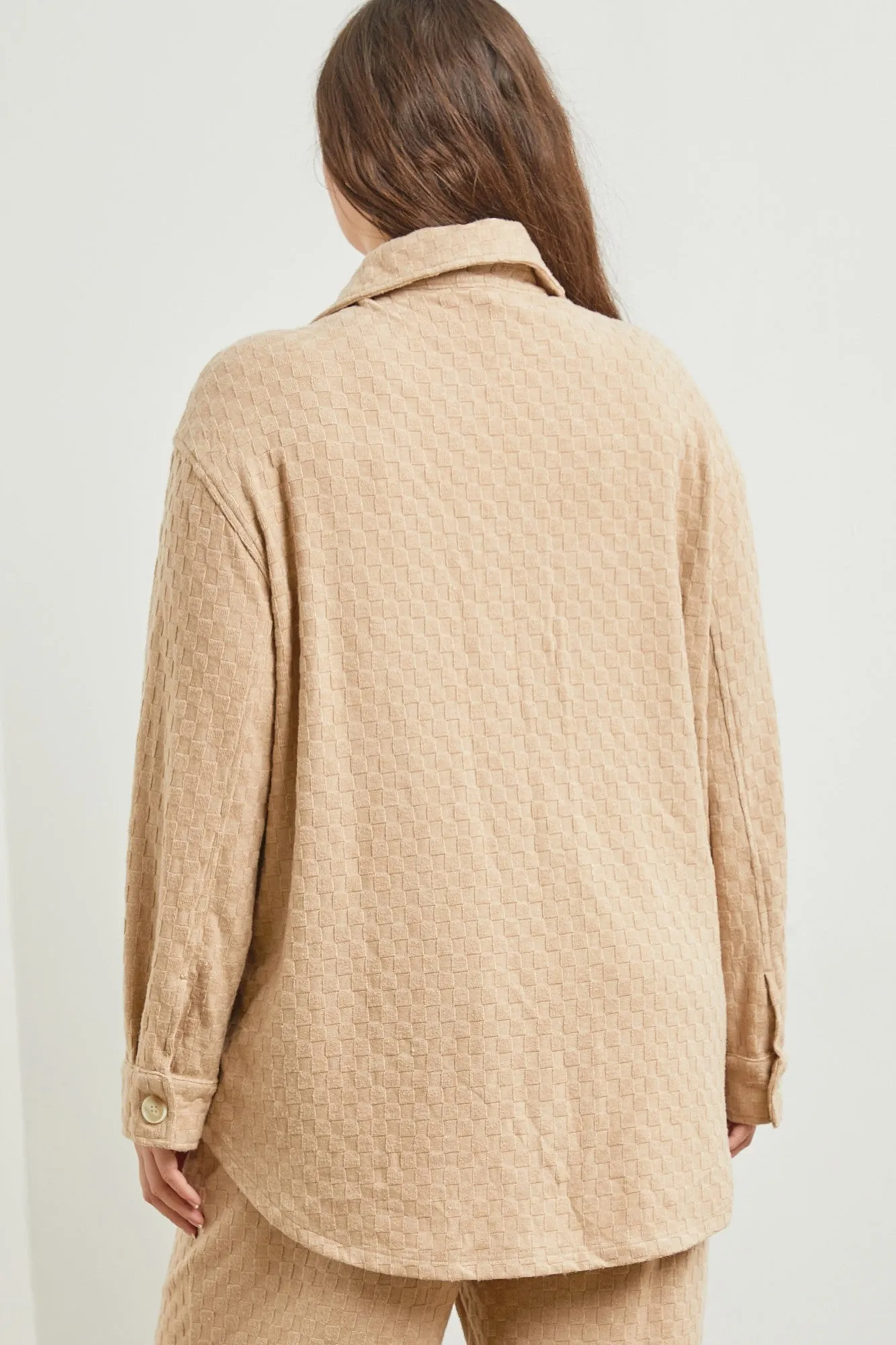 PLUS QUILTED UTILITY SHACKET (part of a set)