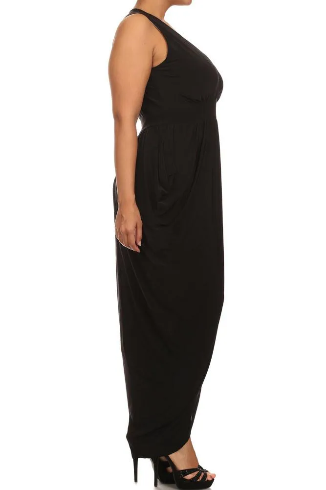 Plus Size Radiance Tulip Hem Maxi Dress