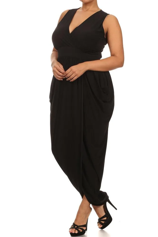 Plus Size Radiance Tulip Hem Maxi Dress