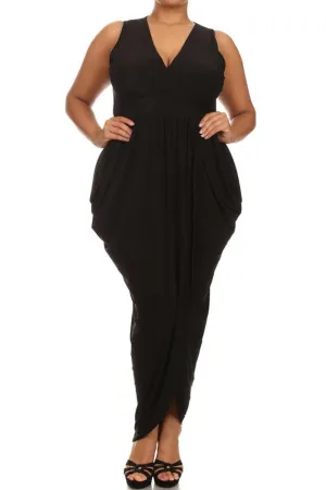 Plus Size Radiance Tulip Hem Maxi Dress