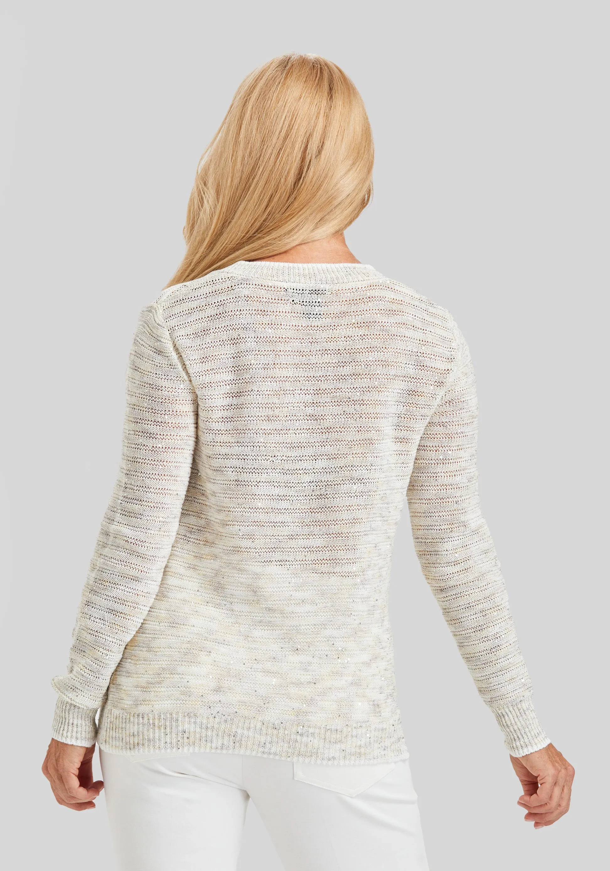 Pop of Sparkle V-Neck- FINAL SALE