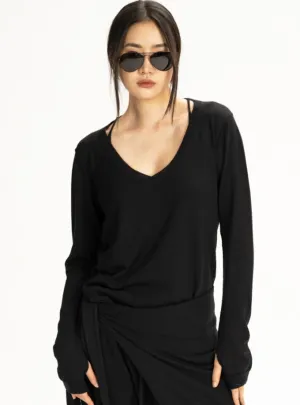Pure Cashmere V Neck Sweater