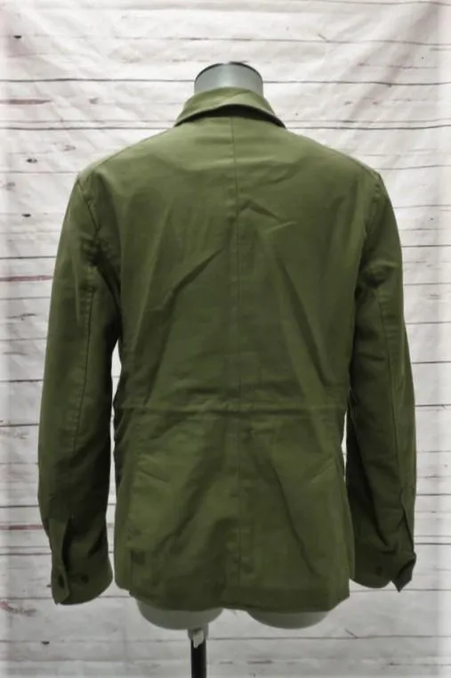 Rag & Bone/JEAN Field Jacket Army Green Cotton Size Extra Small Utility Jacket