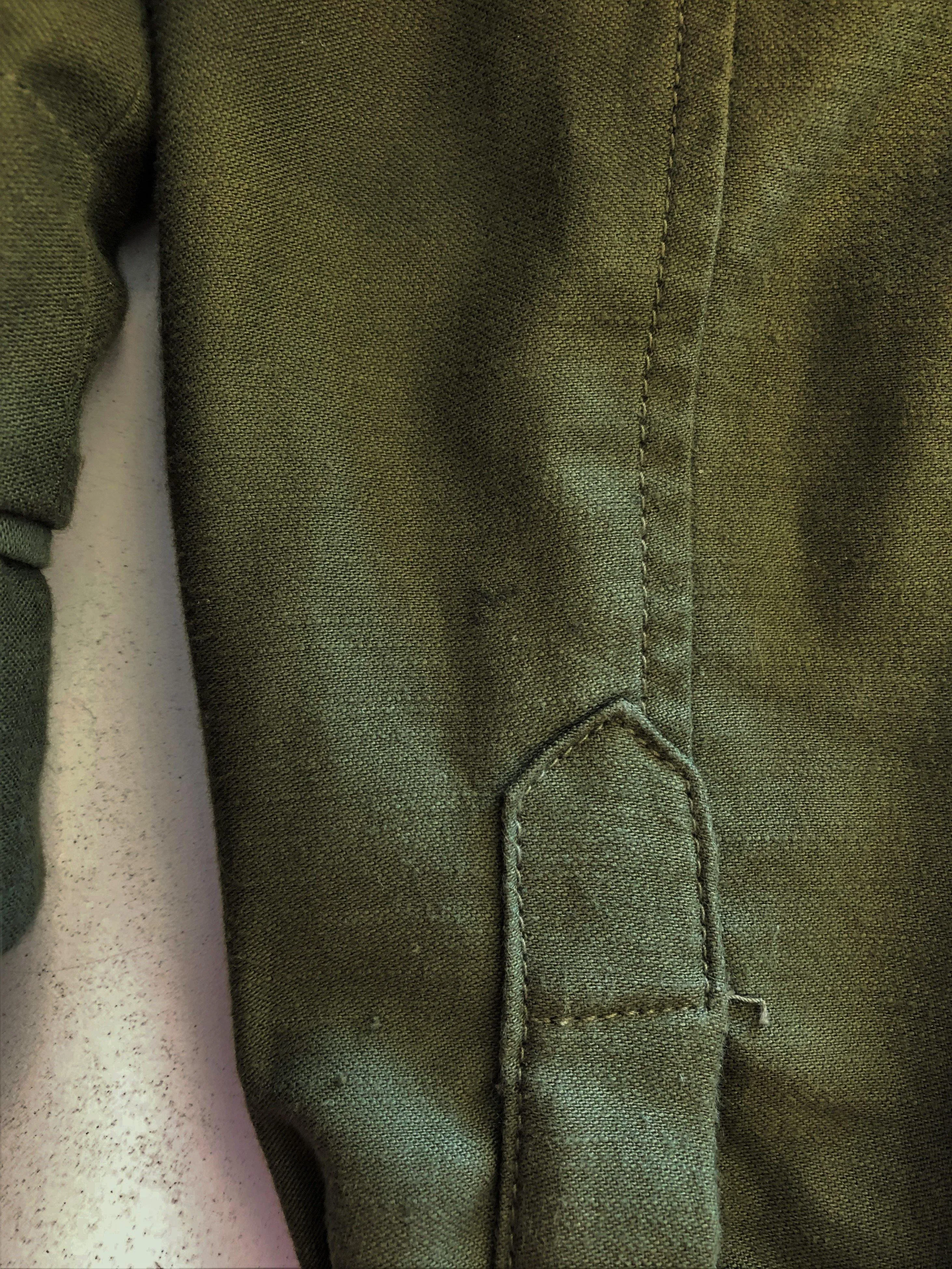 Rag & Bone/JEAN Field Jacket Army Green Cotton Size Extra Small Utility Jacket