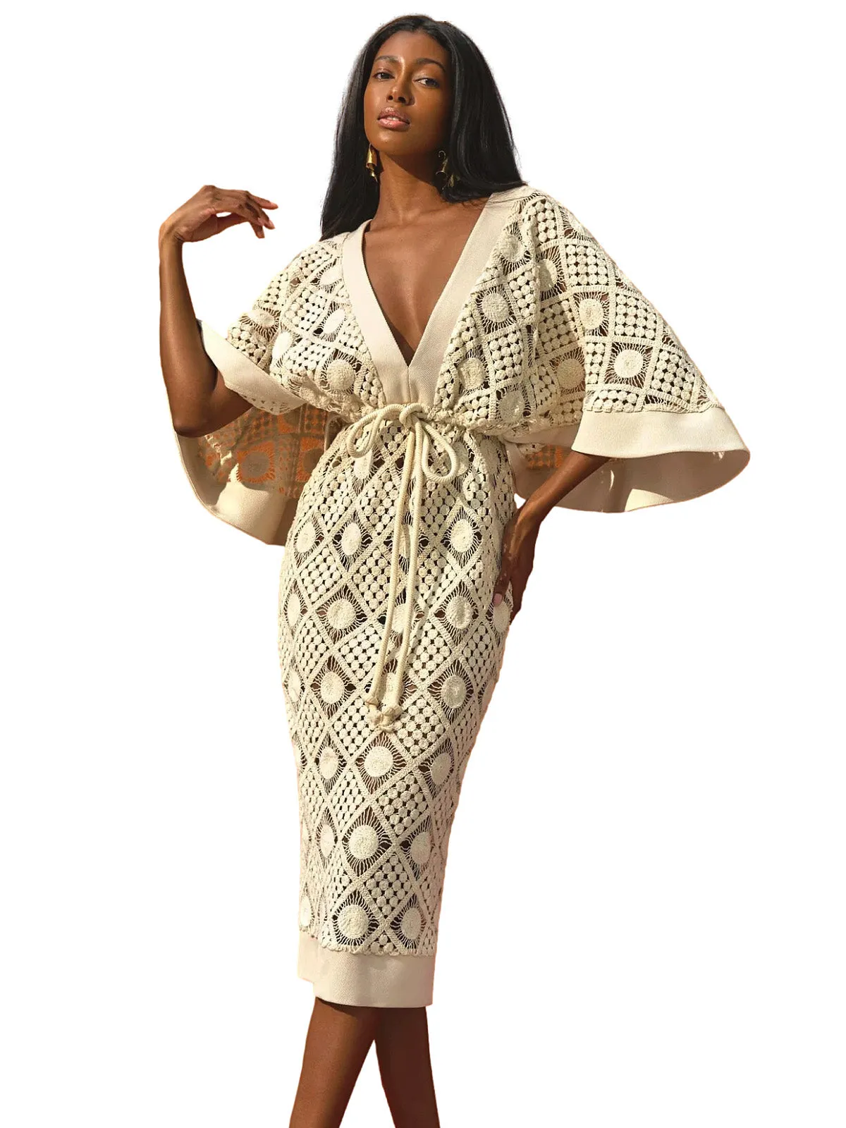 Rahi Crochet Dress ::RET