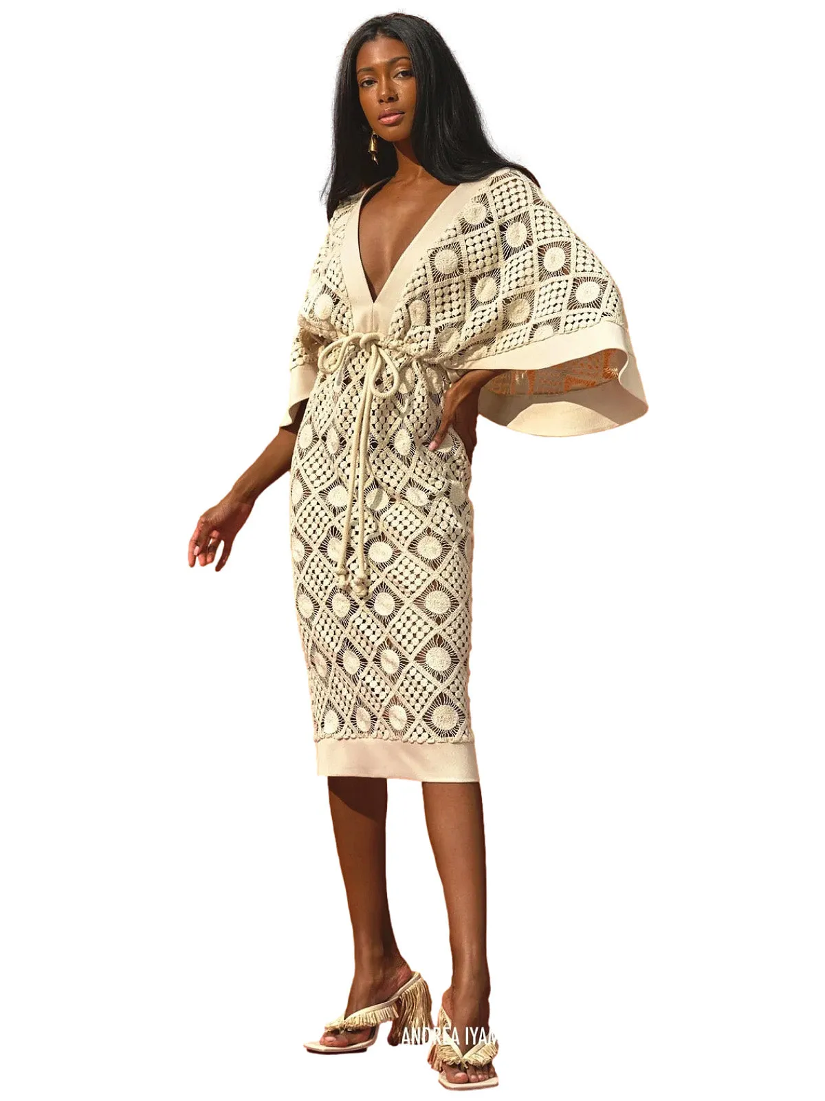 Rahi Crochet Dress ::RET