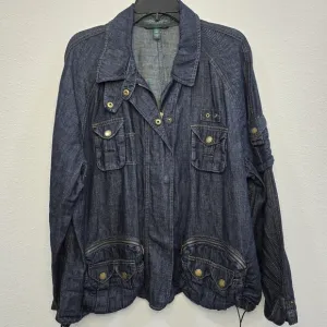 Ralph Lauren Jeans Bomber Jacket Plus Size 2X