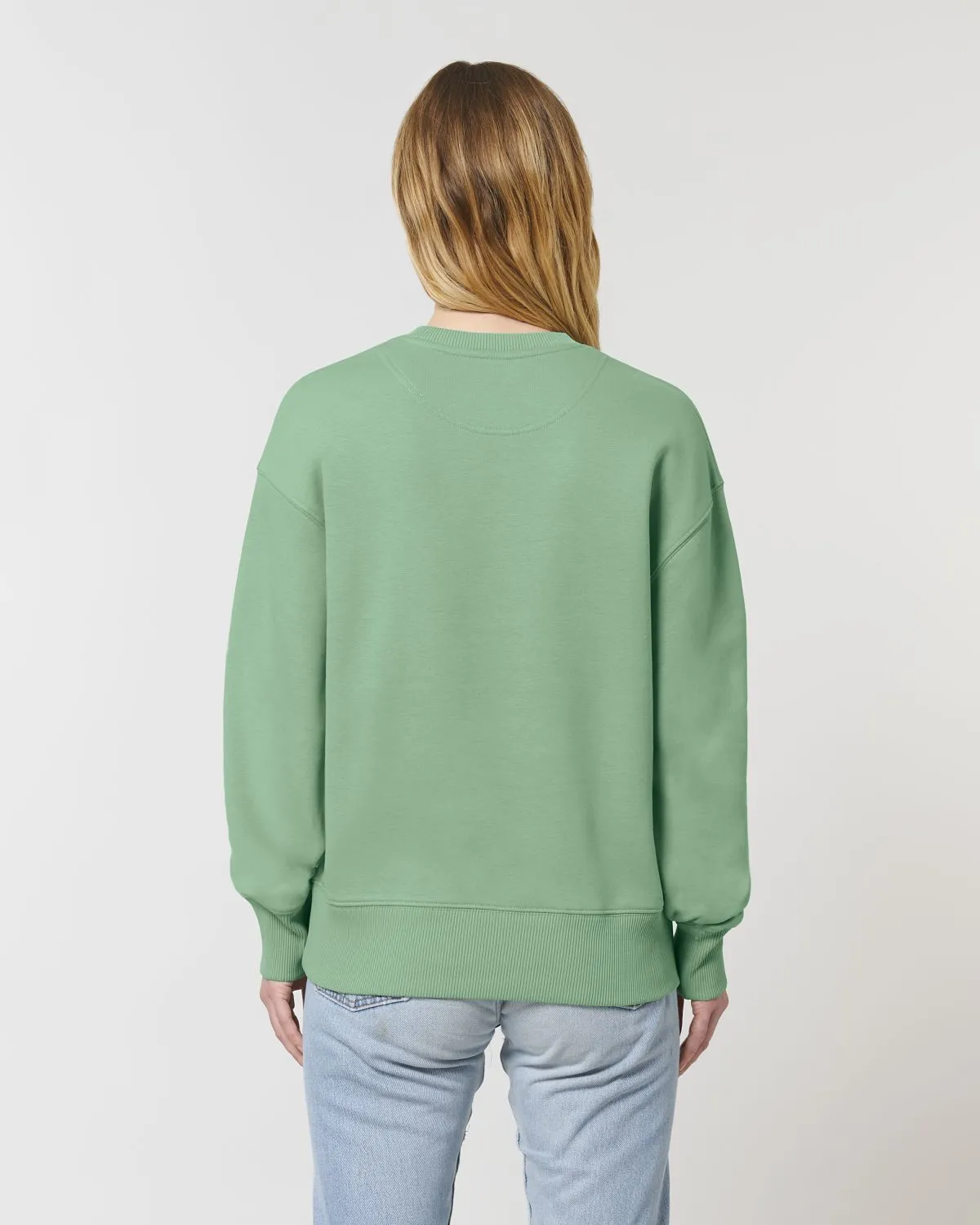 Relaxed Crew Neck "Il Tucano" - Dusty Mint