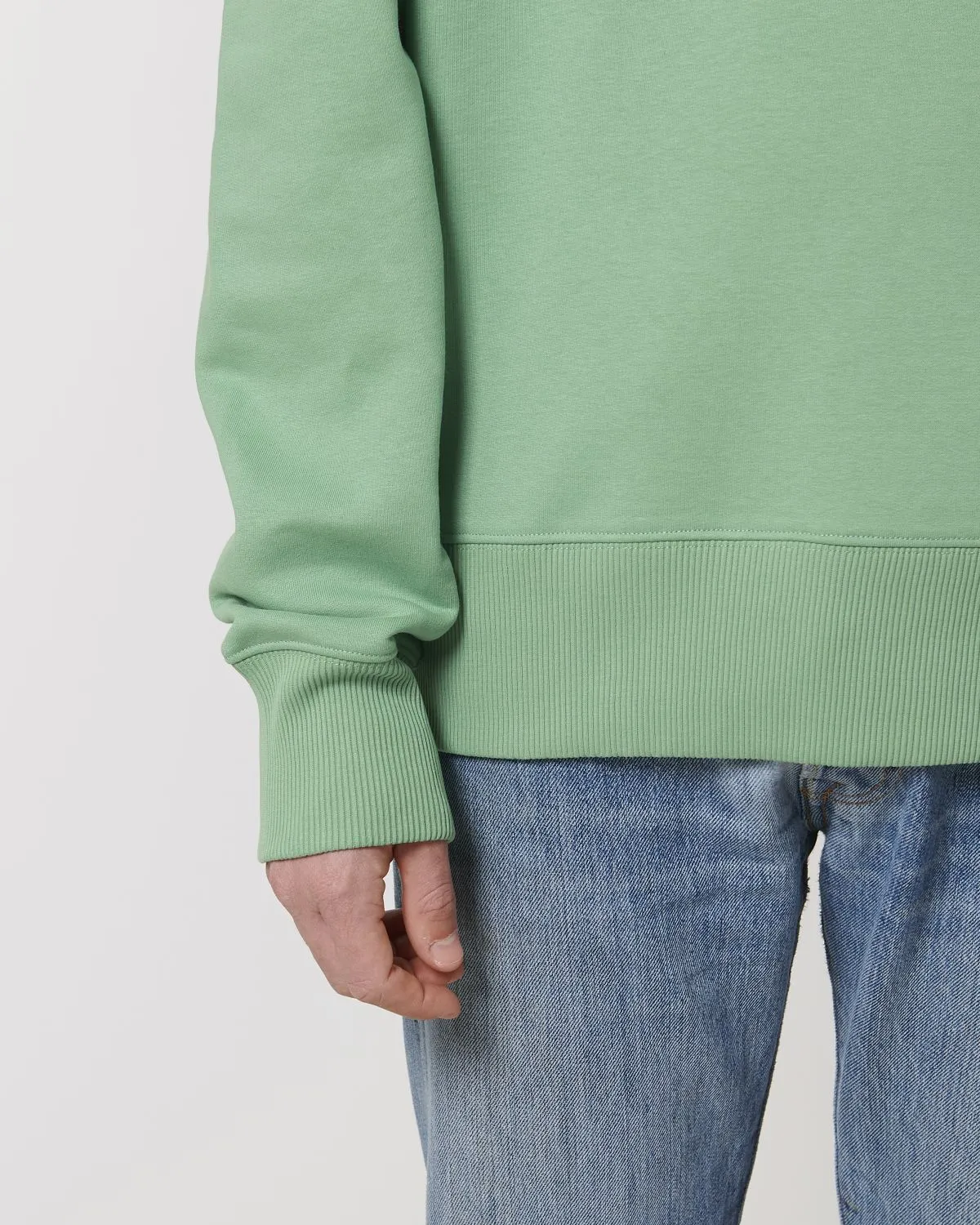 Relaxed Crew Neck "Il Tucano" - Dusty Mint