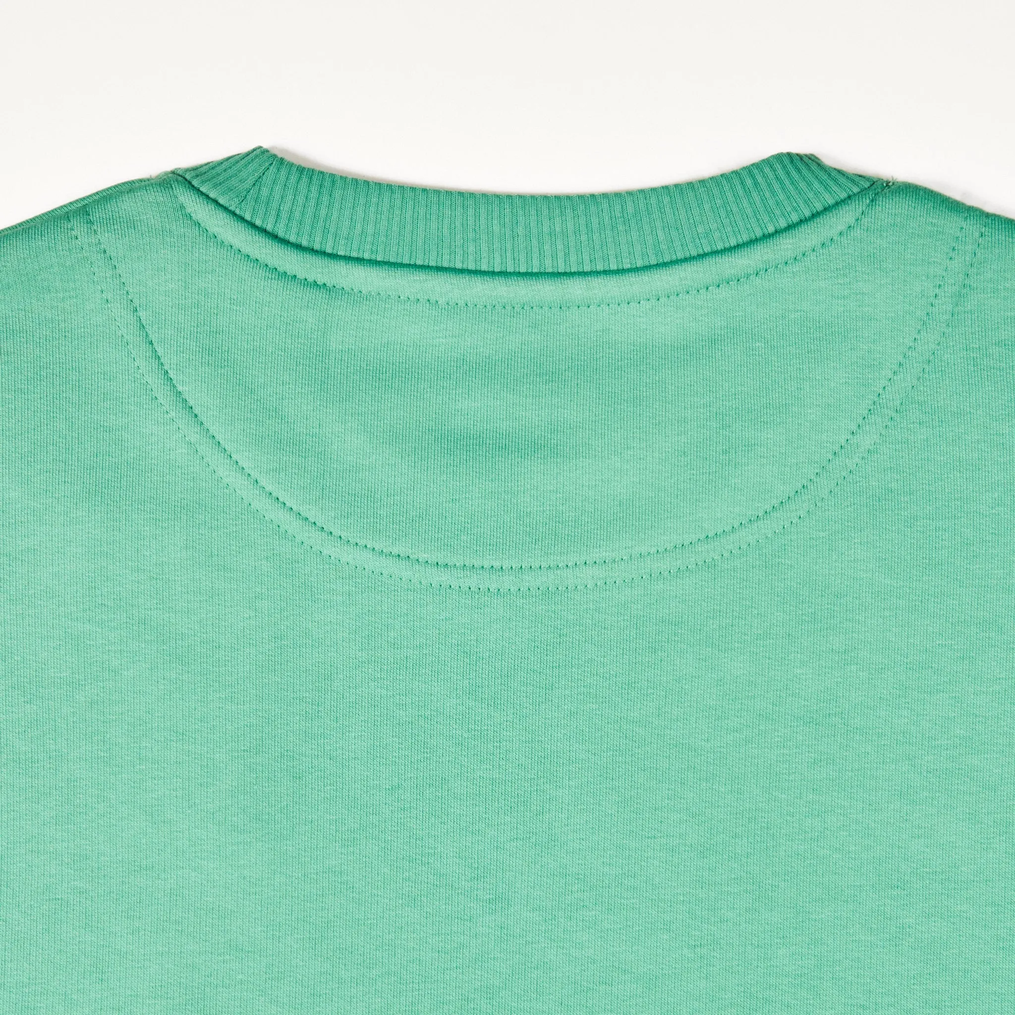 Relaxed Crew Neck "Il Tucano" - Dusty Mint