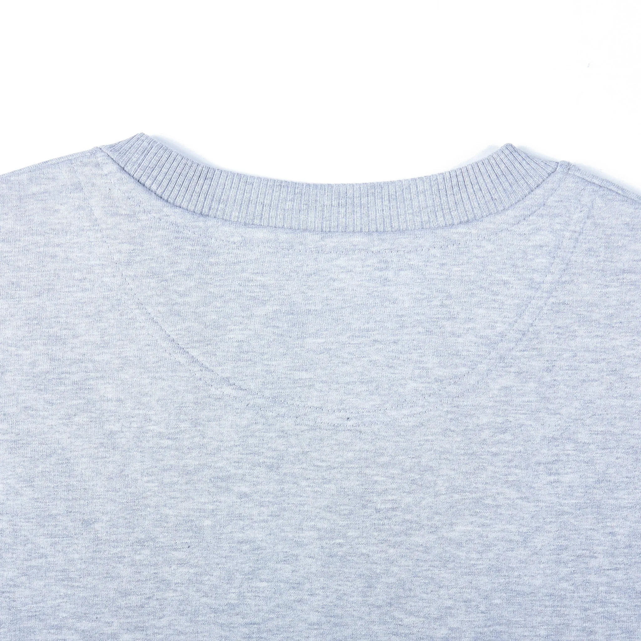 Relaxed Crew Neck "Il Tucano" - Heather Grey
