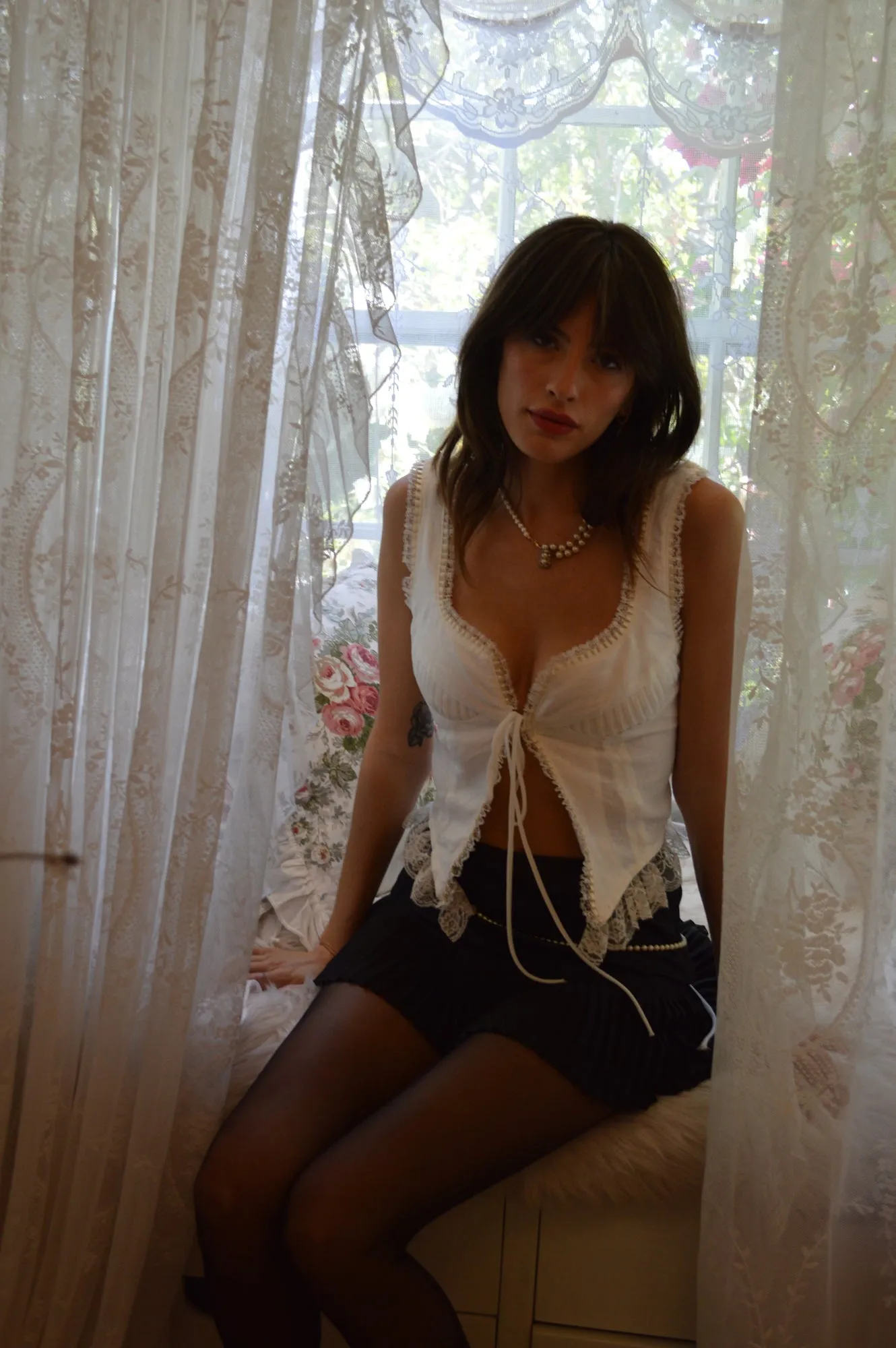 RENEE TOP - IVORY
