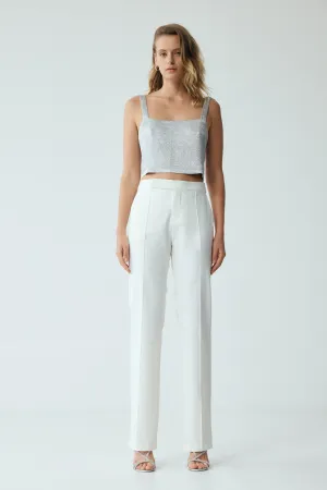 RESET TAILORED TROUSER | OFF WHITE | FINAL SALE