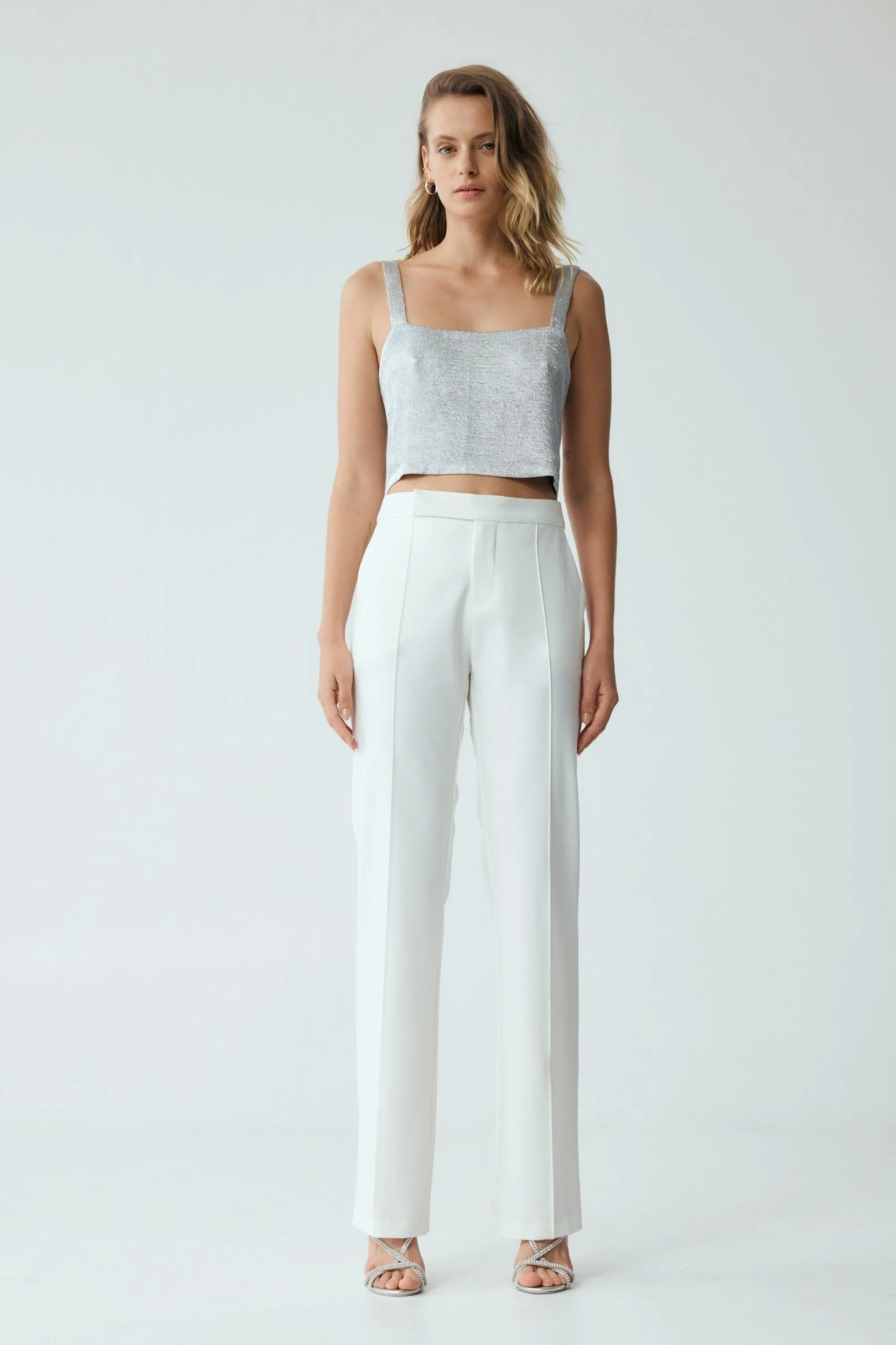 RESET TAILORED TROUSER | OFF WHITE | FINAL SALE