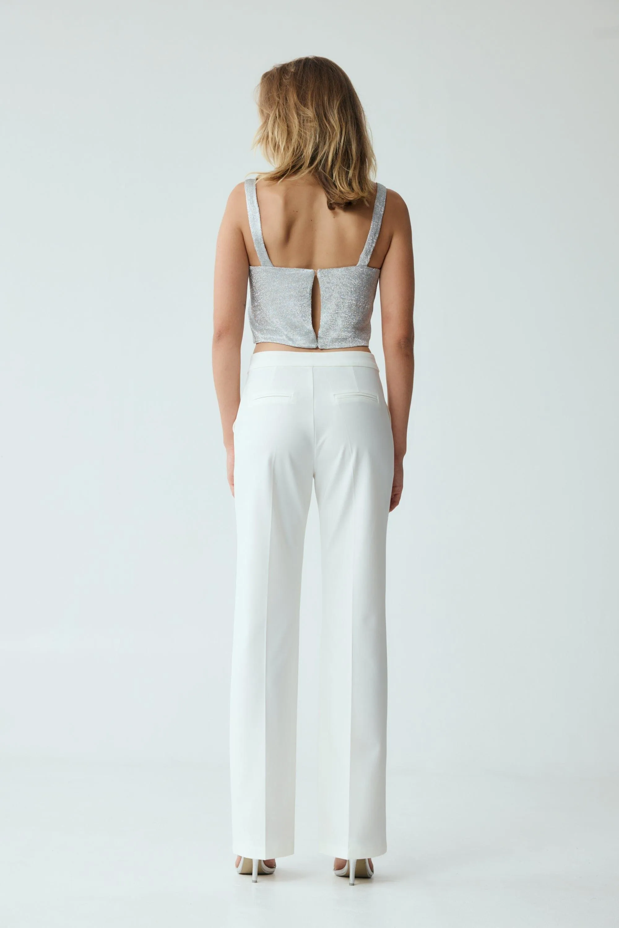 RESET TAILORED TROUSER | OFF WHITE | FINAL SALE