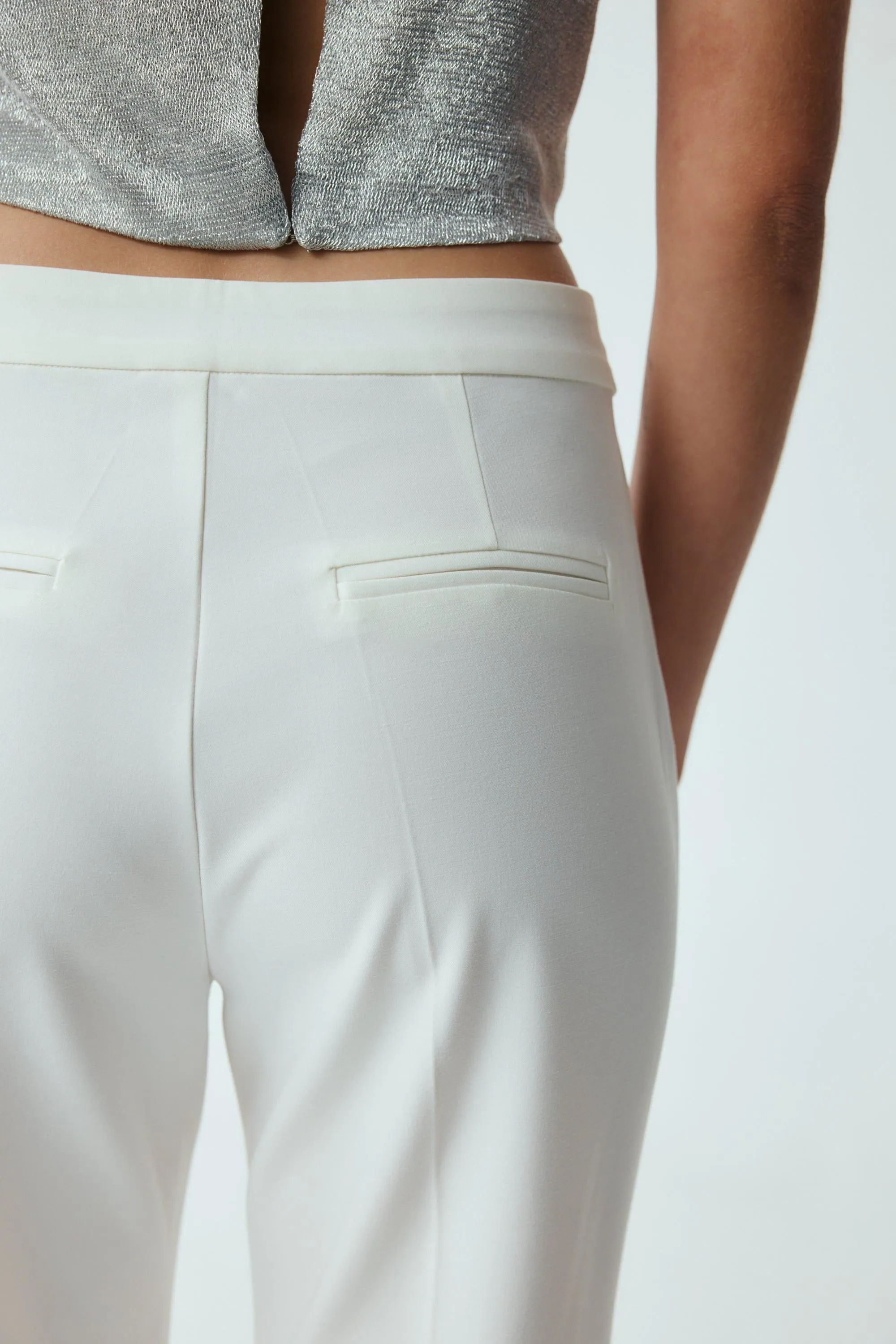 RESET TAILORED TROUSER | OFF WHITE | FINAL SALE