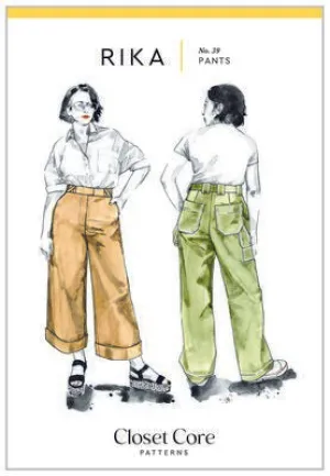 RIKA Pants Pattern -- Close Core Patterns
