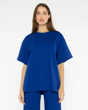 Ripley Rader Cobalt Ponte Knit Big Shirt