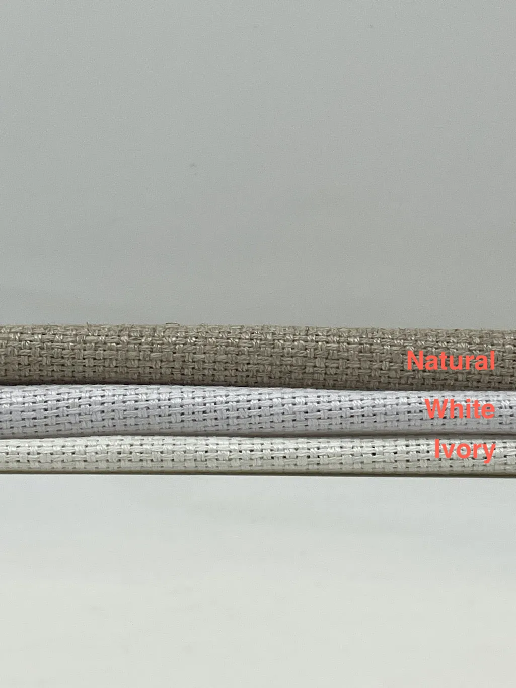 Rustic Antique Medium Heavy Weight Blend Linen Weave Fabric By The Yard/CL1121
