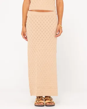 Rusty Leo Maxi Knit Skirt