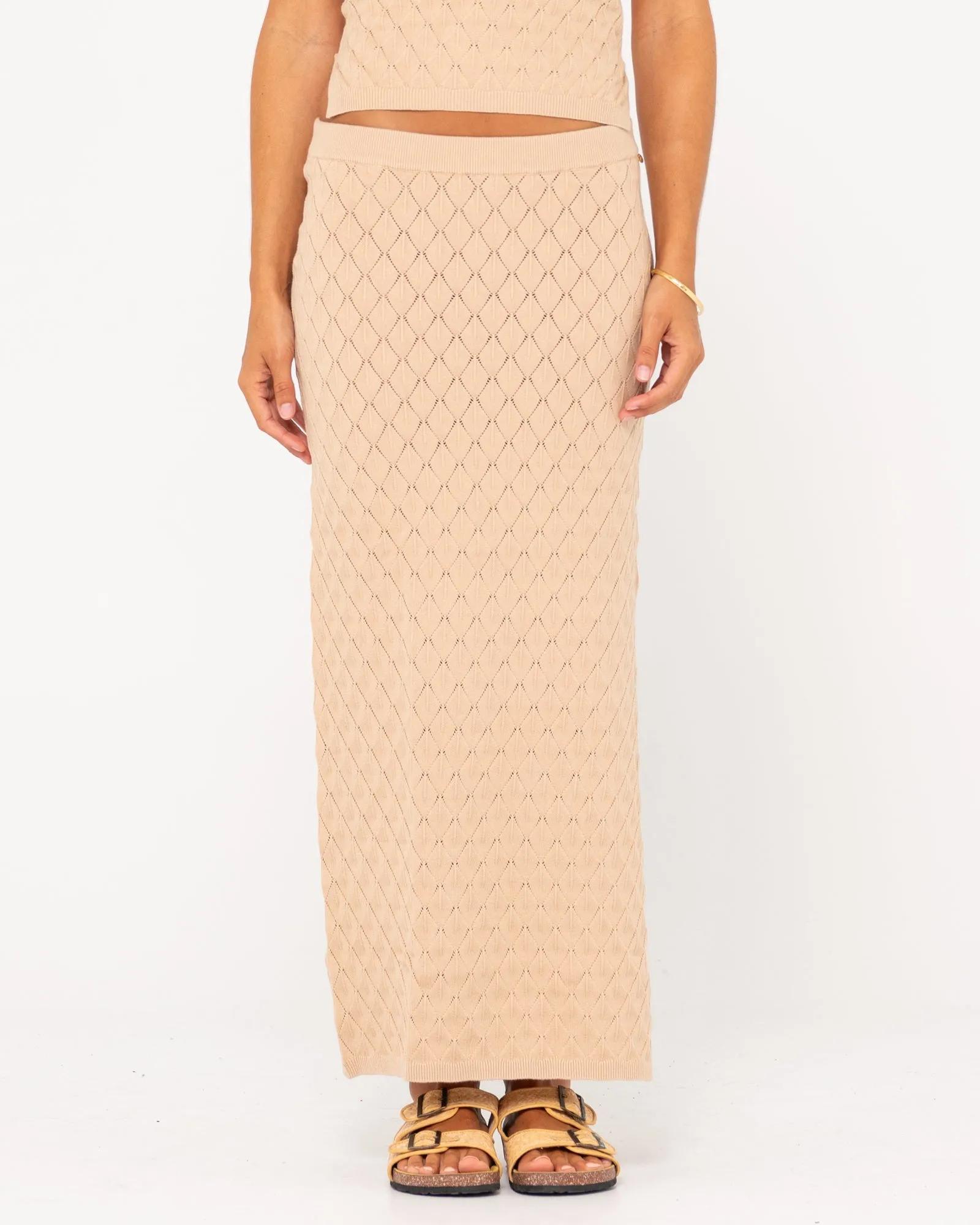 Rusty Leo Maxi Knit Skirt